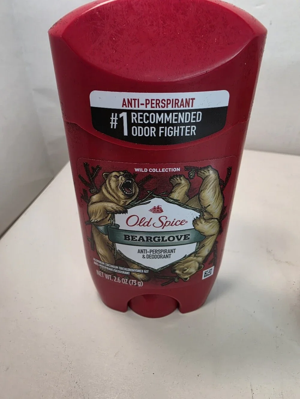 Old Spice Collectible Bearglove Figurine Deodorant Holder w/Deoderant (NEW).